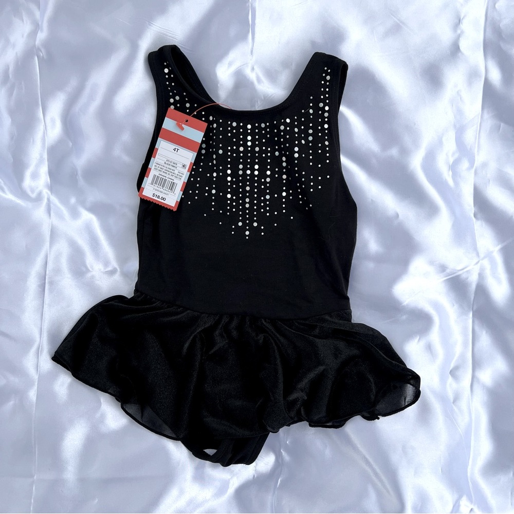 Girls' Dancewear Tank Leotard with Skirt